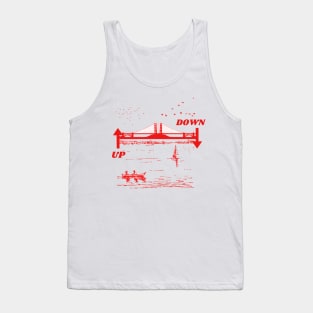 Up end down Tank Top